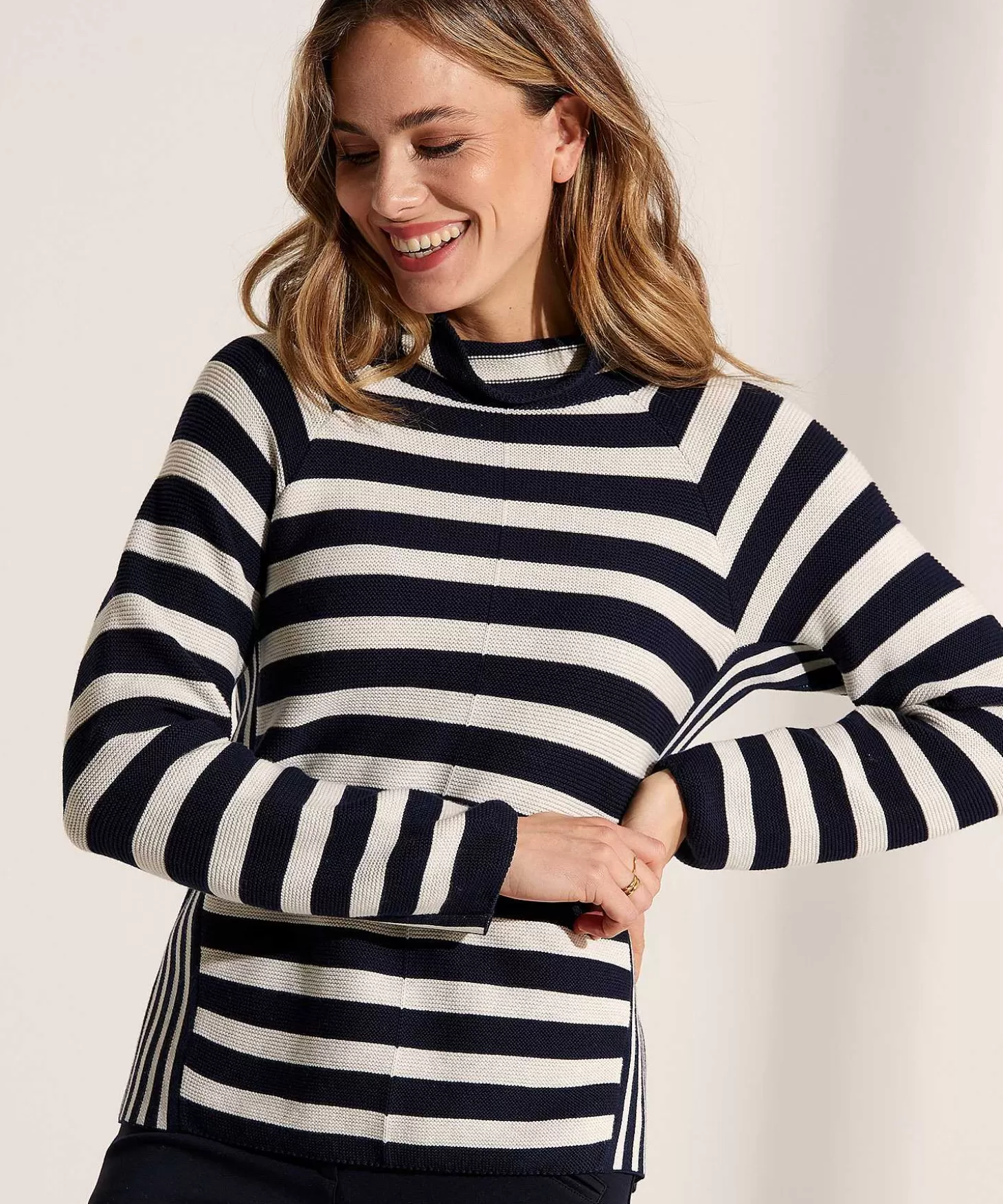 OUI Ribknit Coltrui Strepen Flash Sale