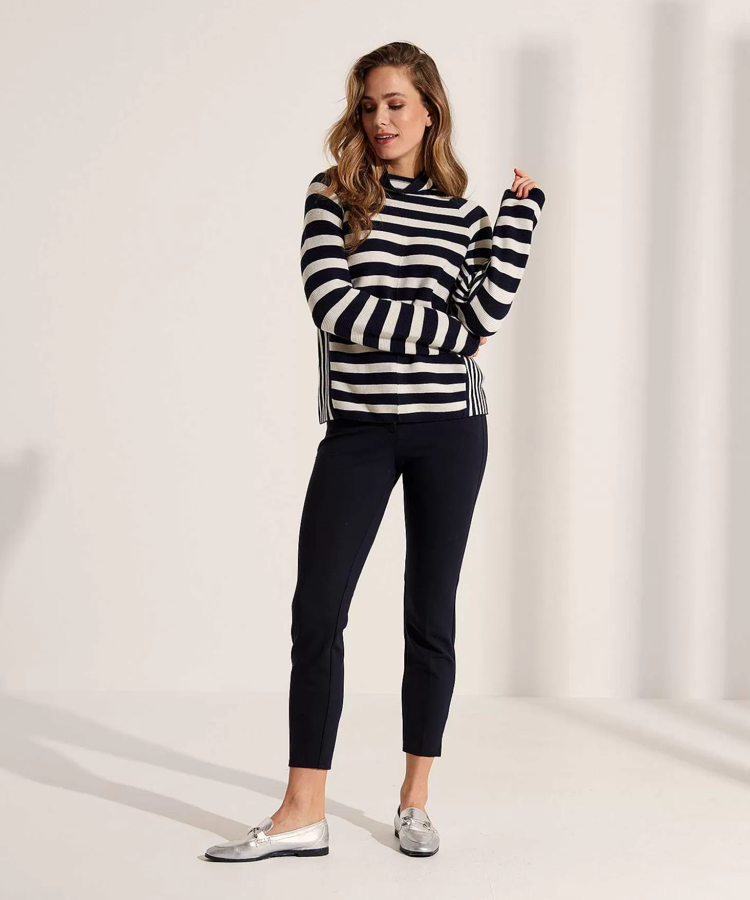 OUI Ribknit Coltrui Strepen Flash Sale