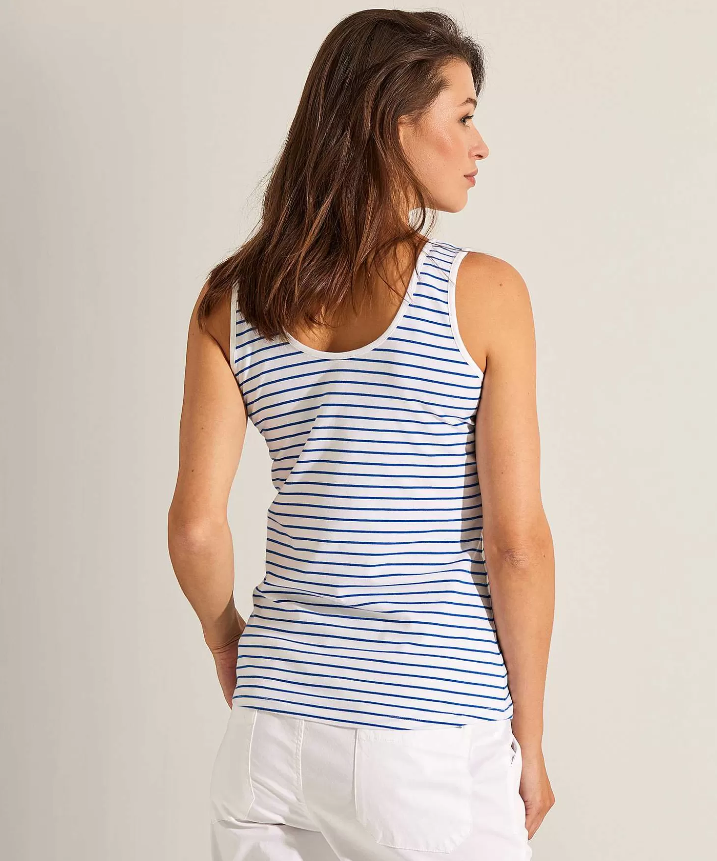 OUI Singlet Met Streepje Clearance