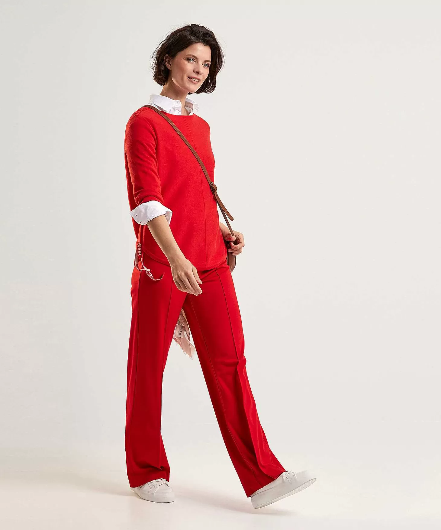 OUI Wide Leg Jersey Broek Online