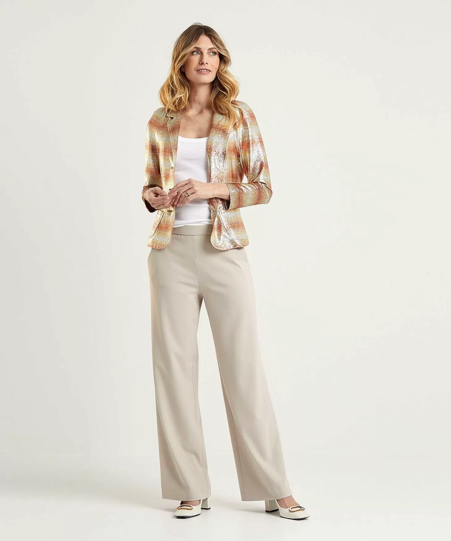 Raffaello Rossi Wide Leg Broek Palina Long Sale