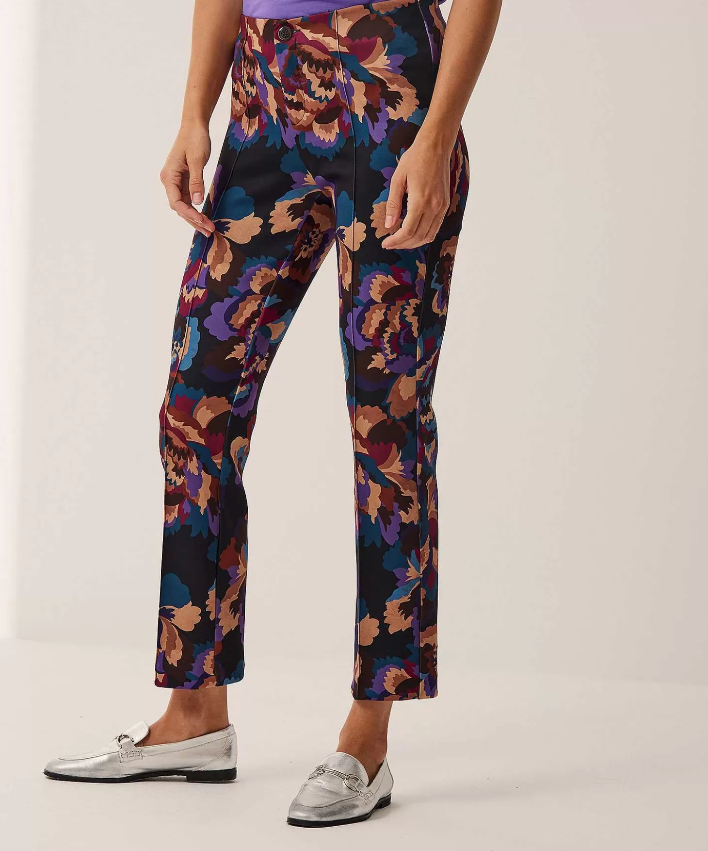 Rosner Broek Scuba Flowerprint Alisa Sale