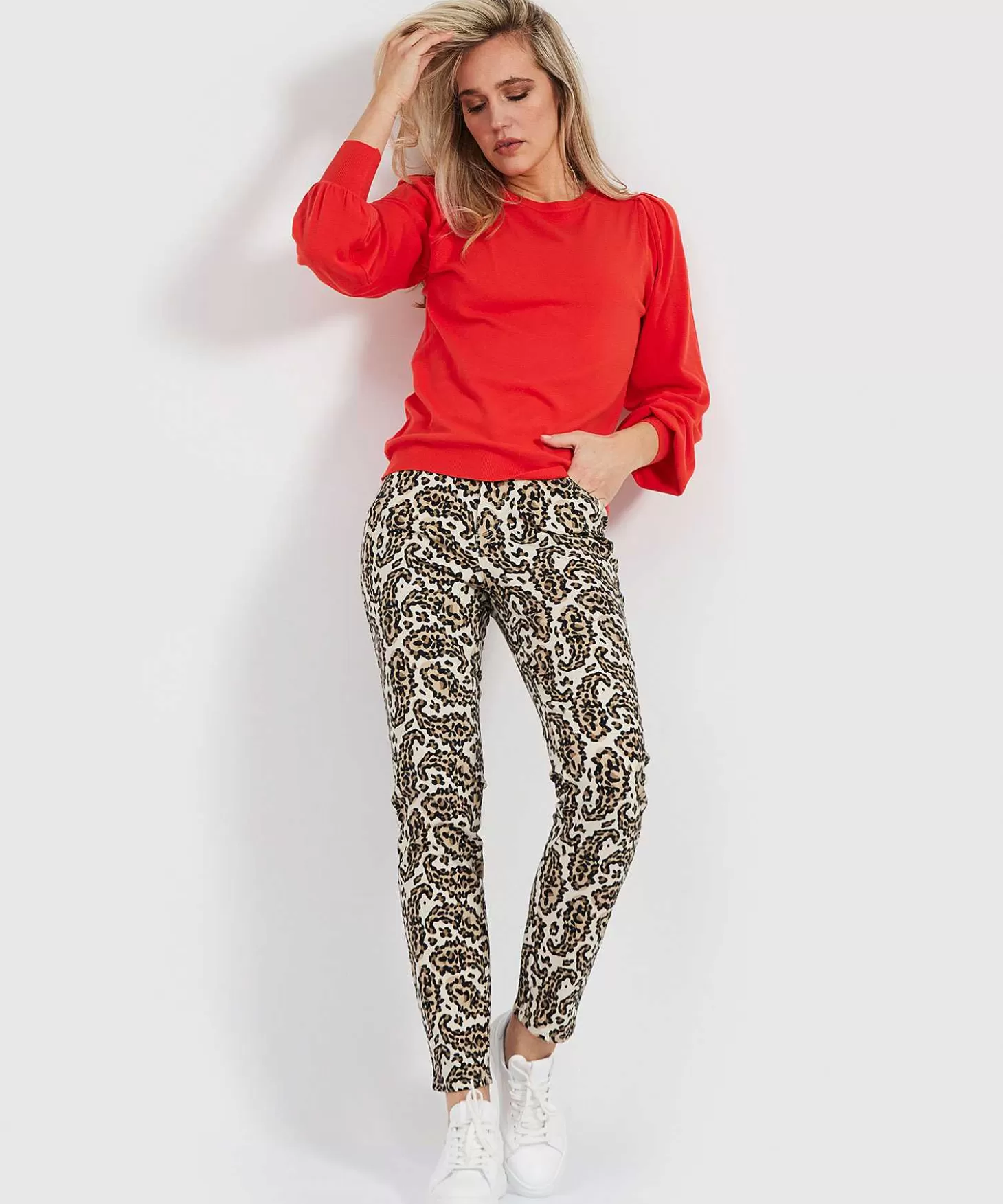 Rosner Jeans Audrey Animalprint Cheap