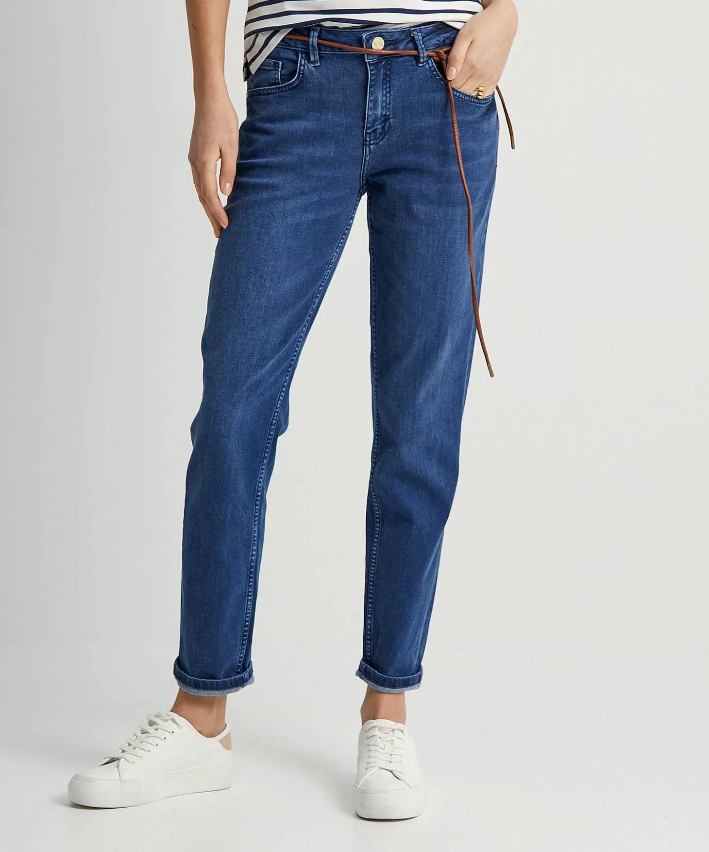 Rosner Loose Fit Jeans Met Ceintuur Masha Hot