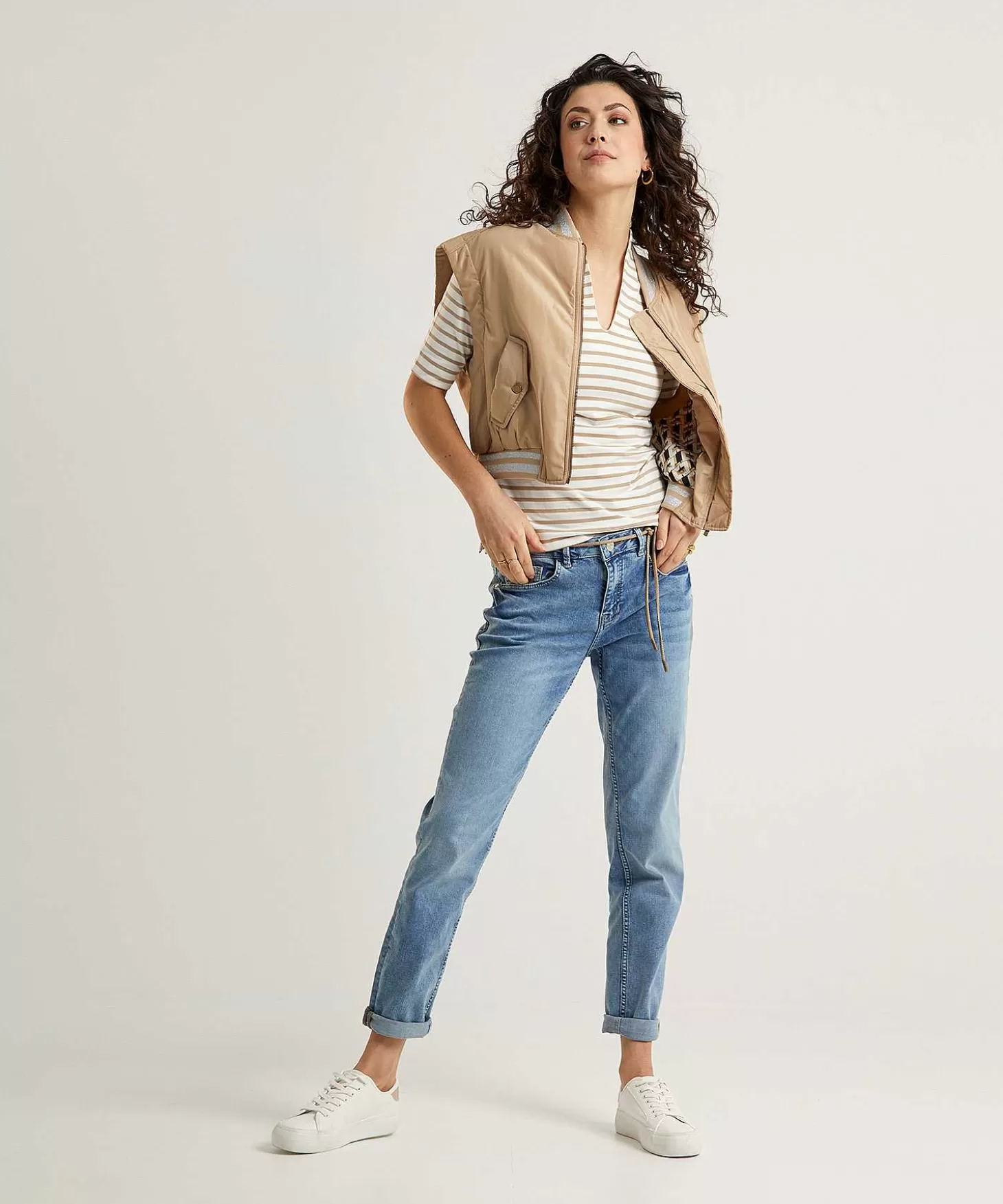 Rosner Loose Fit Jeans Met Ceintuur Masha Store