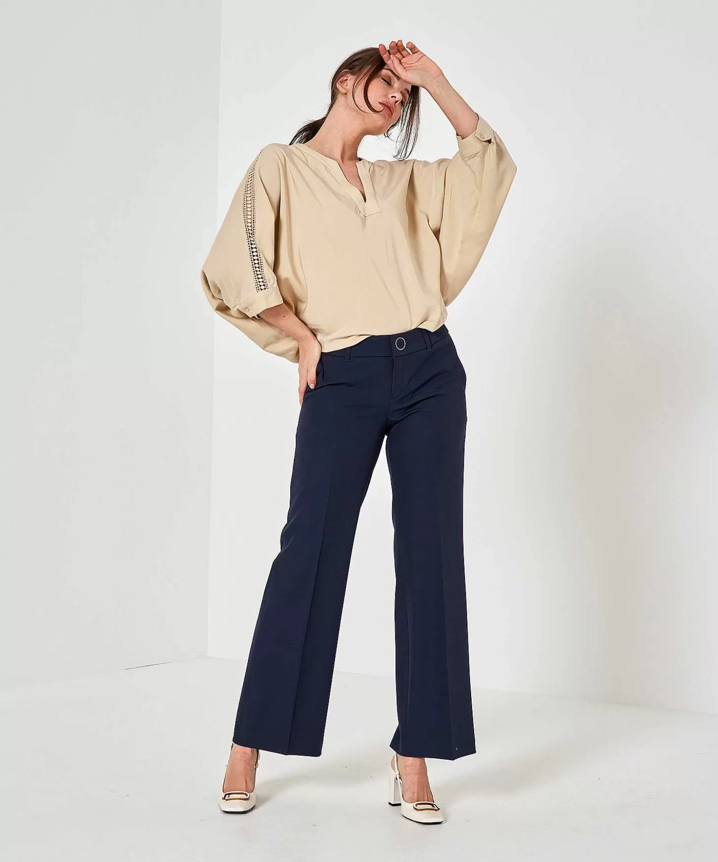 Rosner Wide Leg Pantalon May New