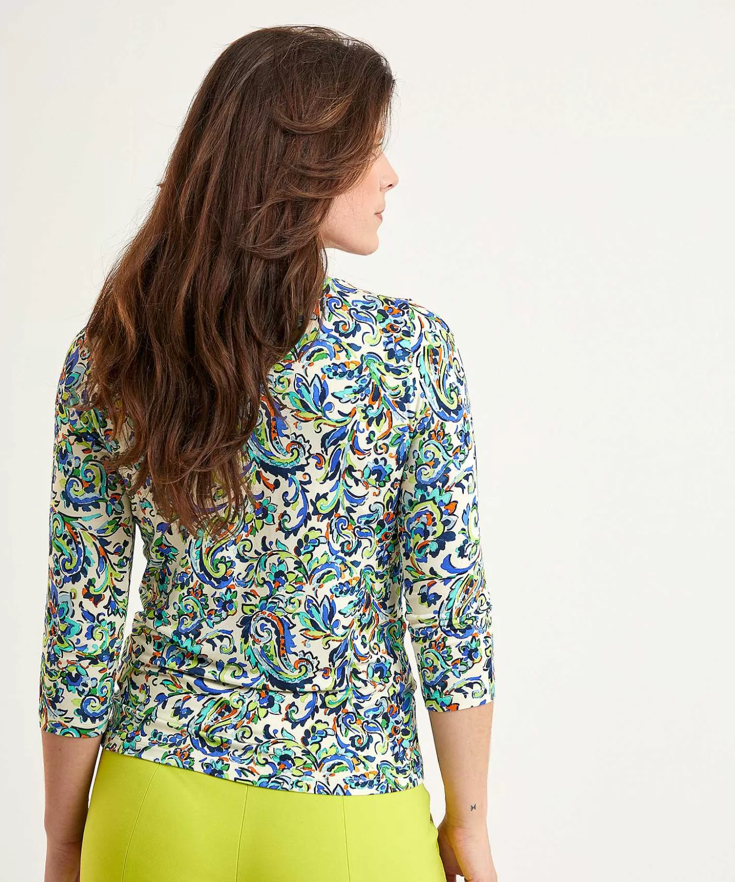 * Shirt Flower Paisley Online