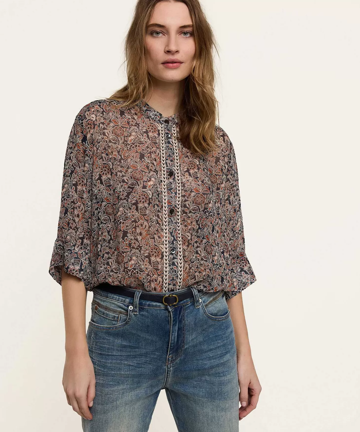 Summum Blouse All-Over Flower Online