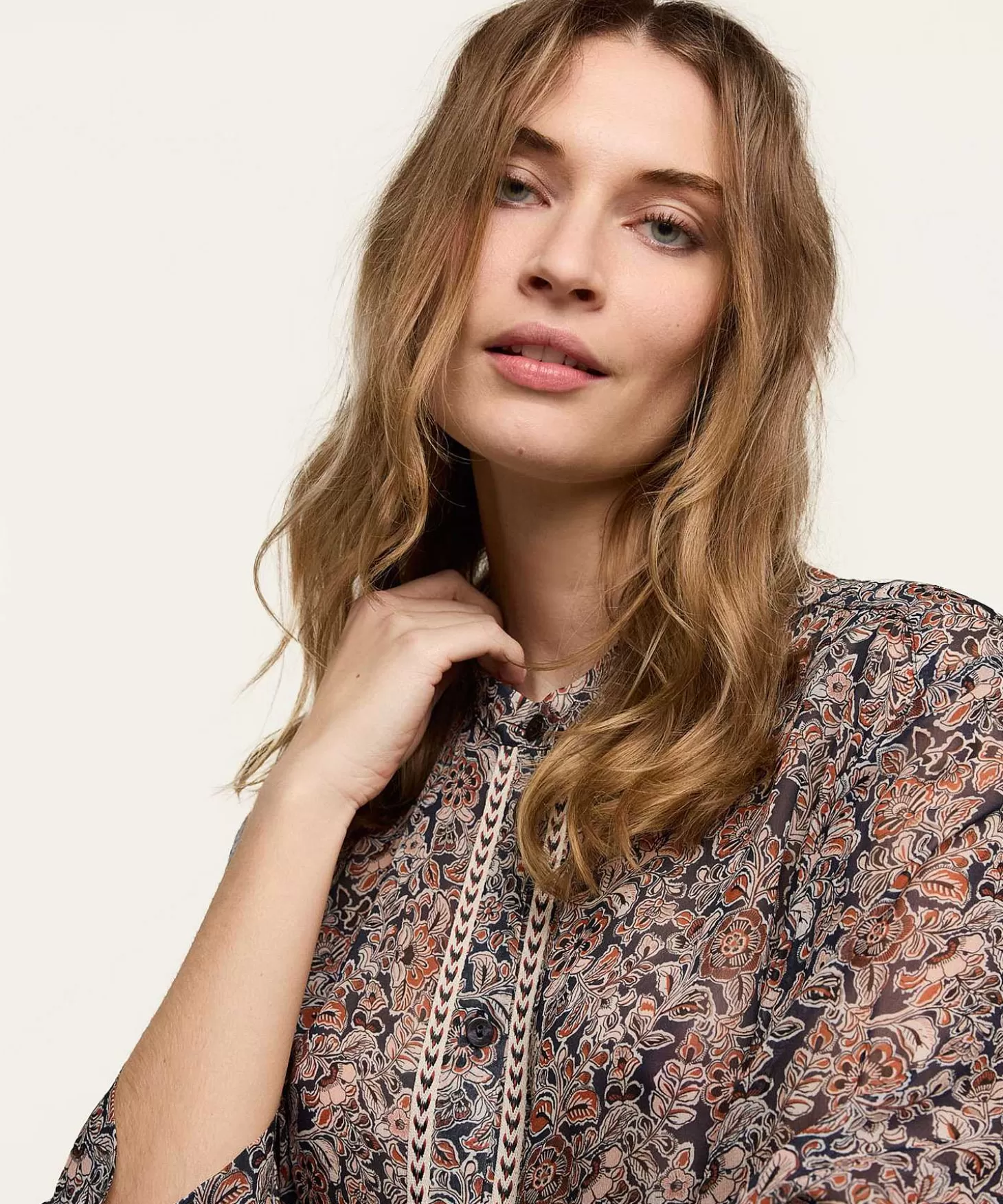 Summum Blouse All-Over Flower Online