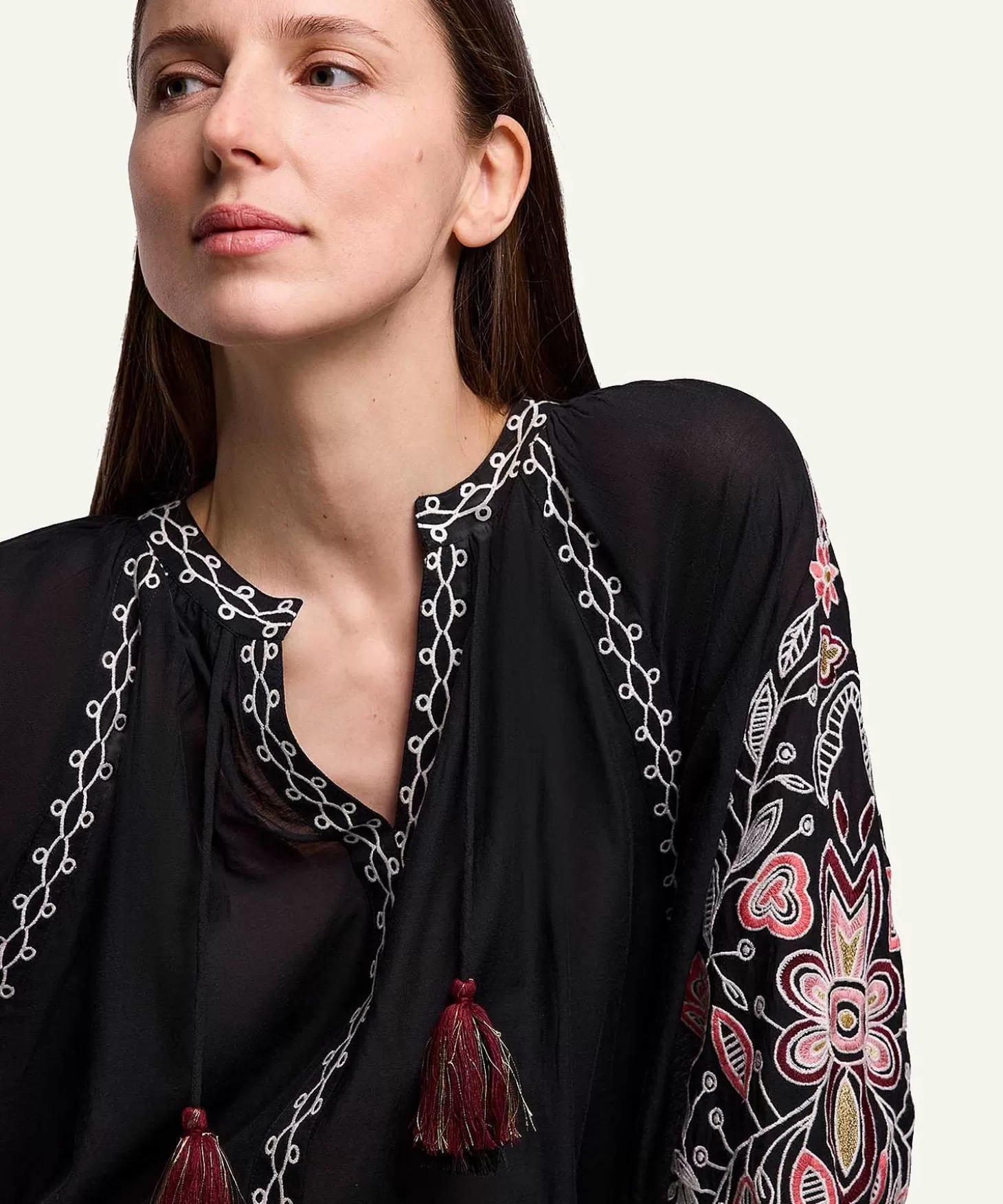 Summum Blouse Embroidery Flash Sale