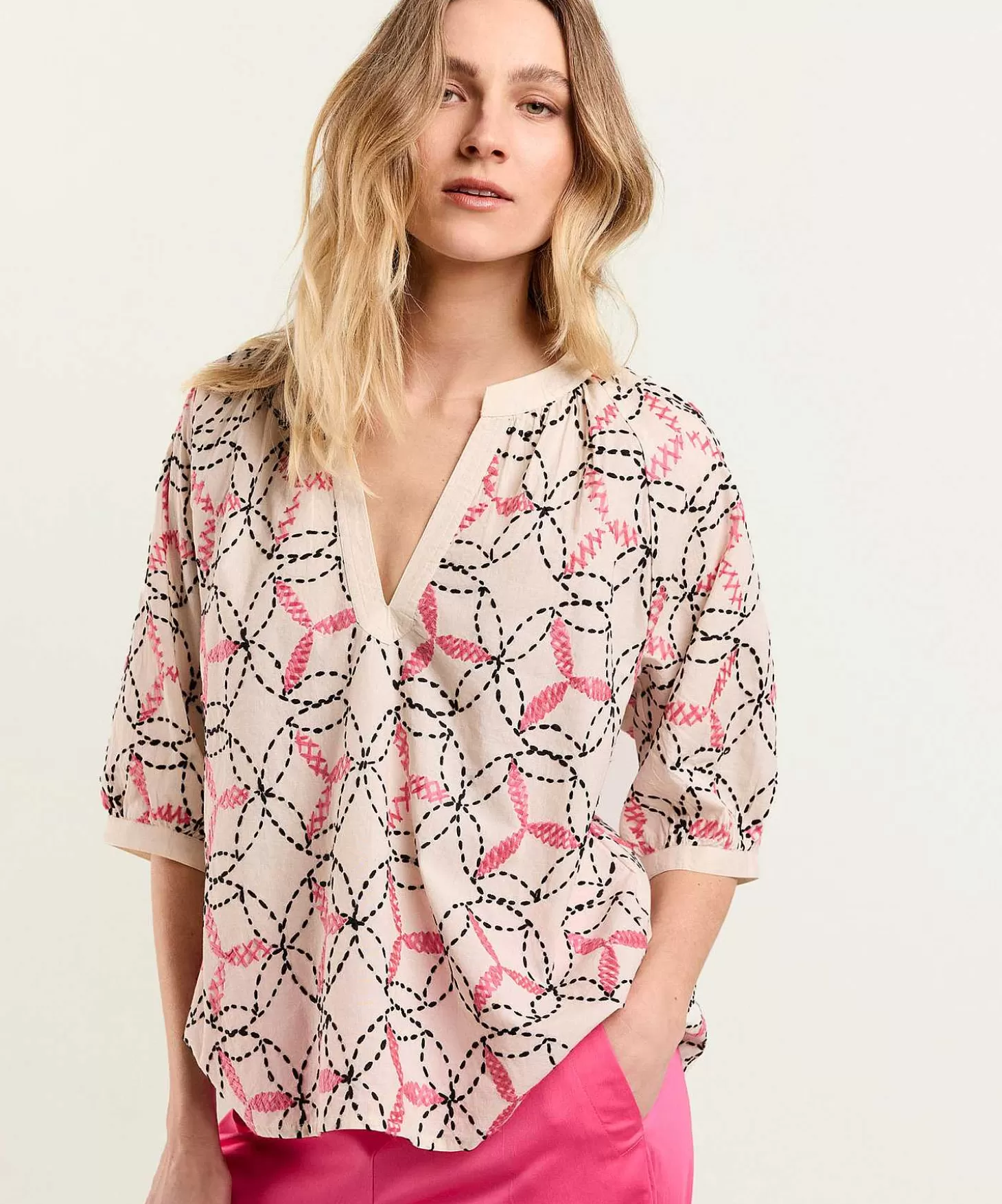 Summum Blouse Grafische Print Discount