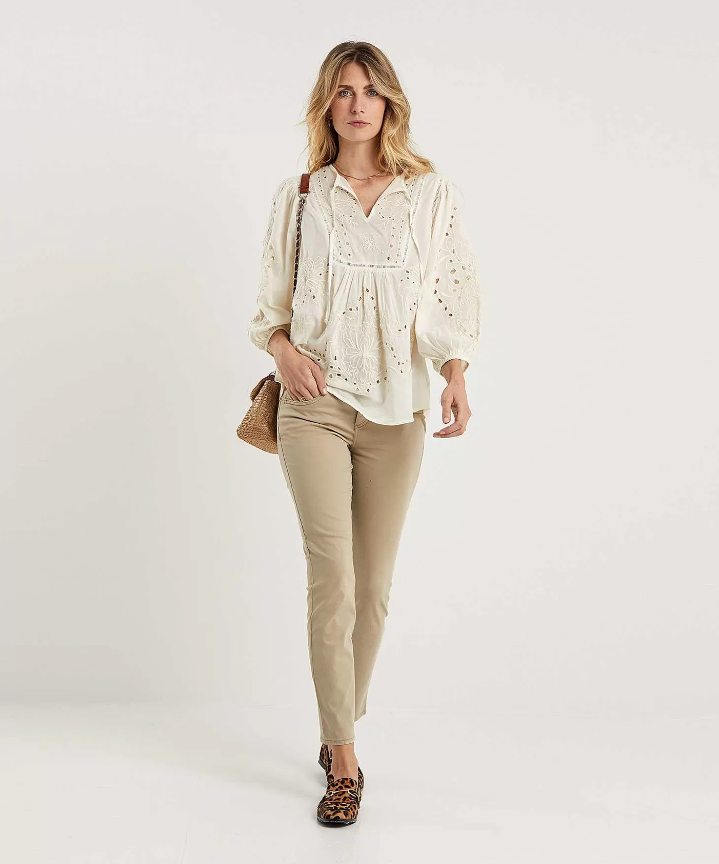 Summum Broderie Blouse Discount