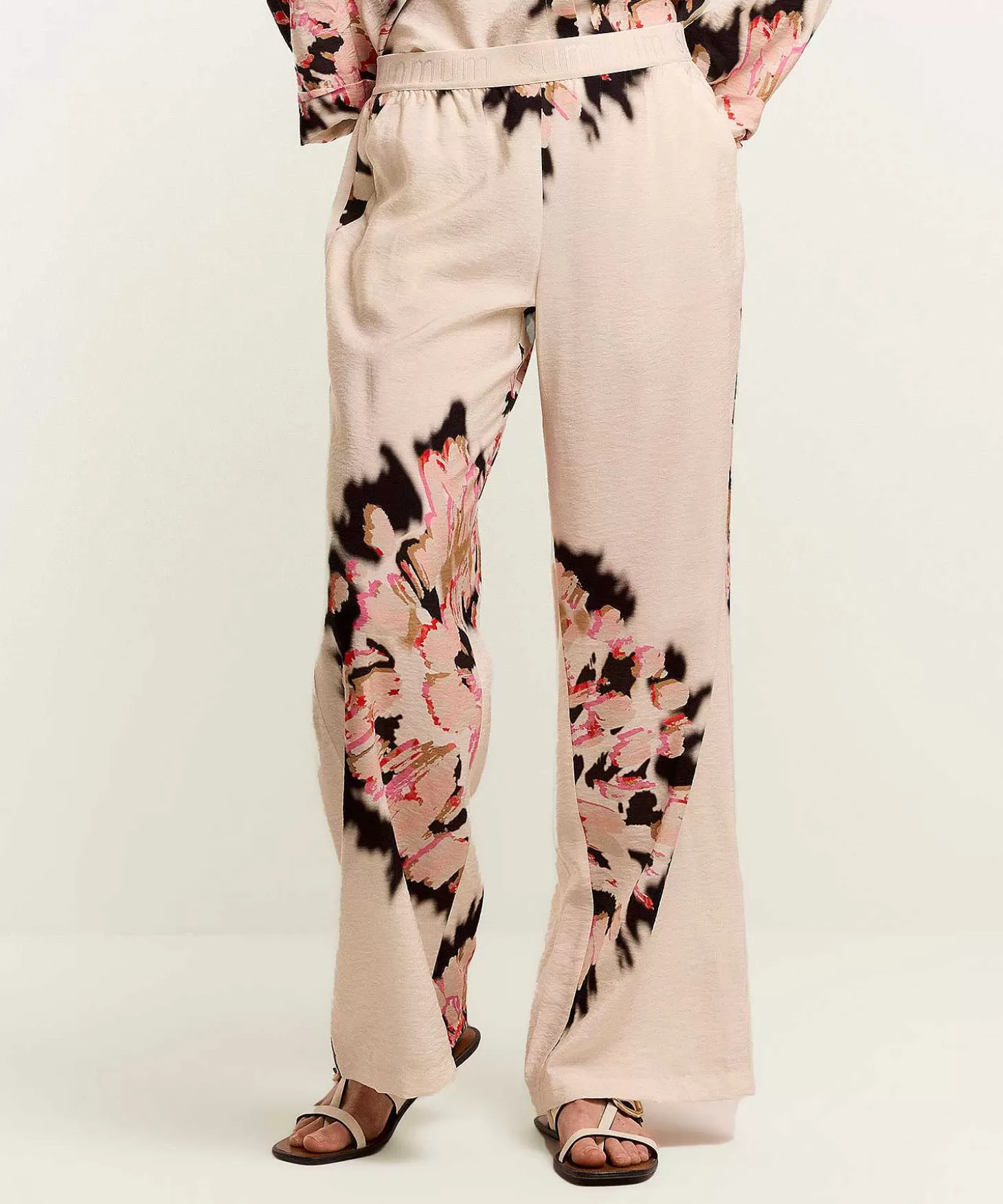 Summum Palazzo Broek Maxi Flower Flash Sale