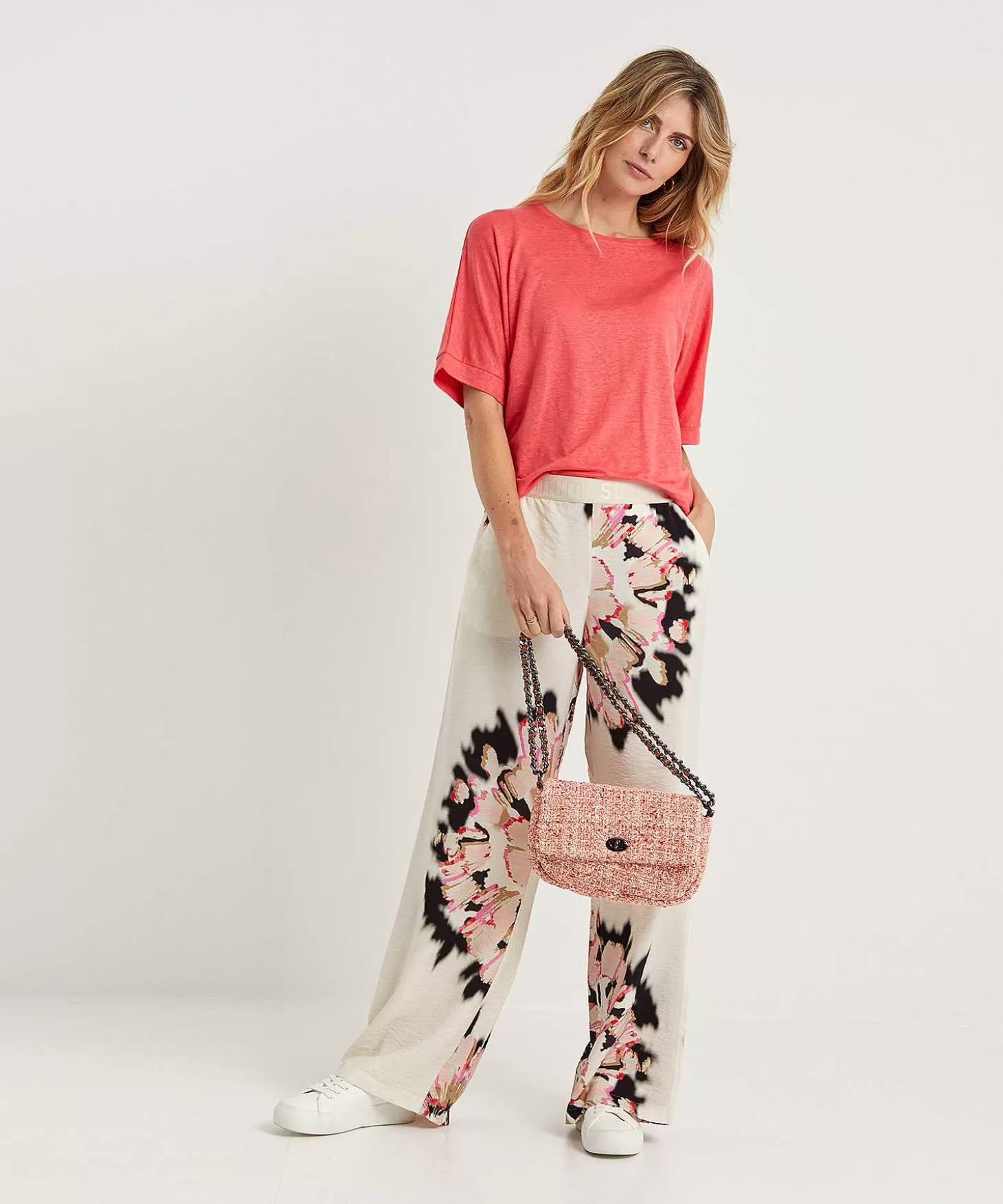 Summum Palazzo Broek Maxi Flower Flash Sale