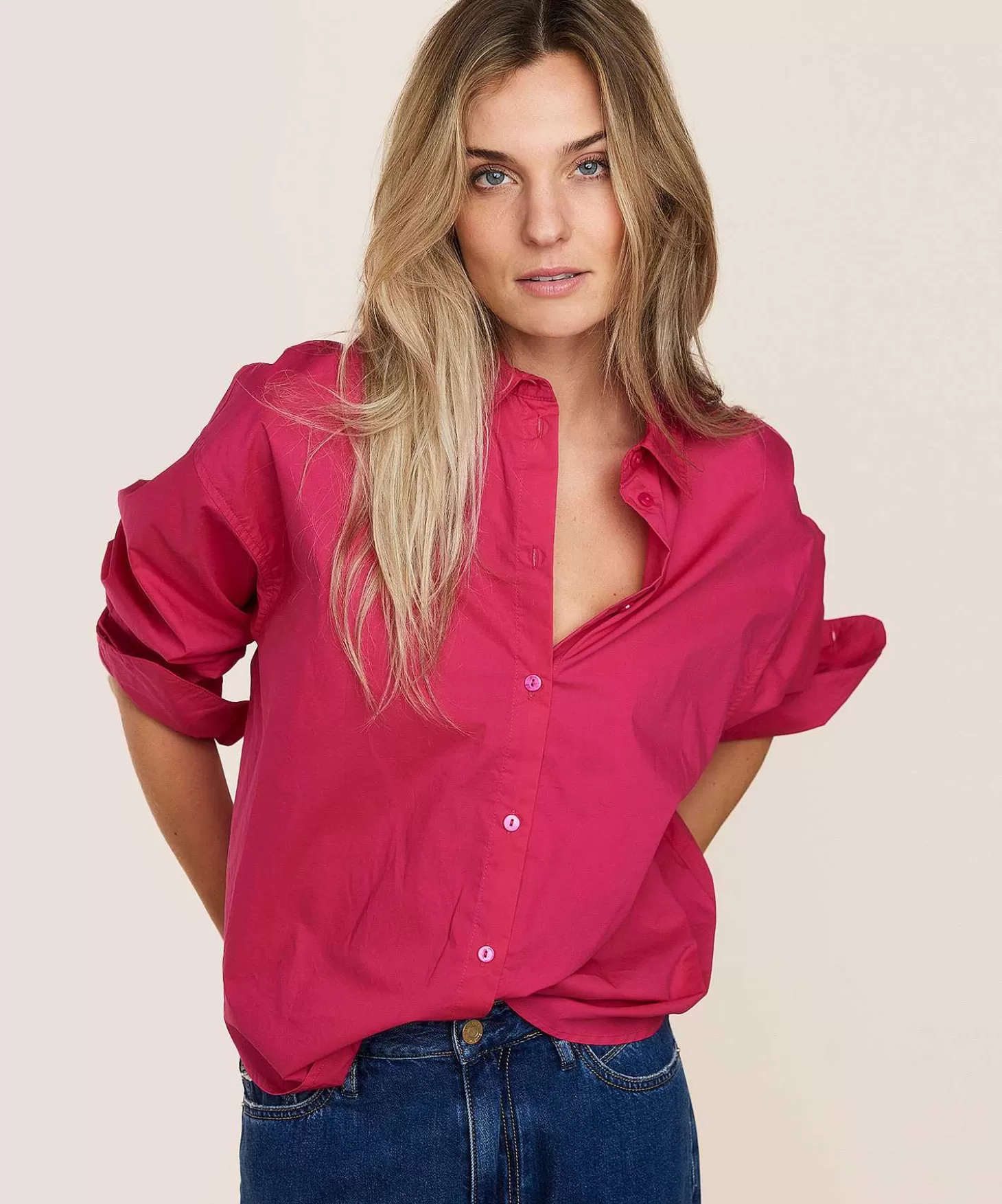 Summum Poplin Blouse Online