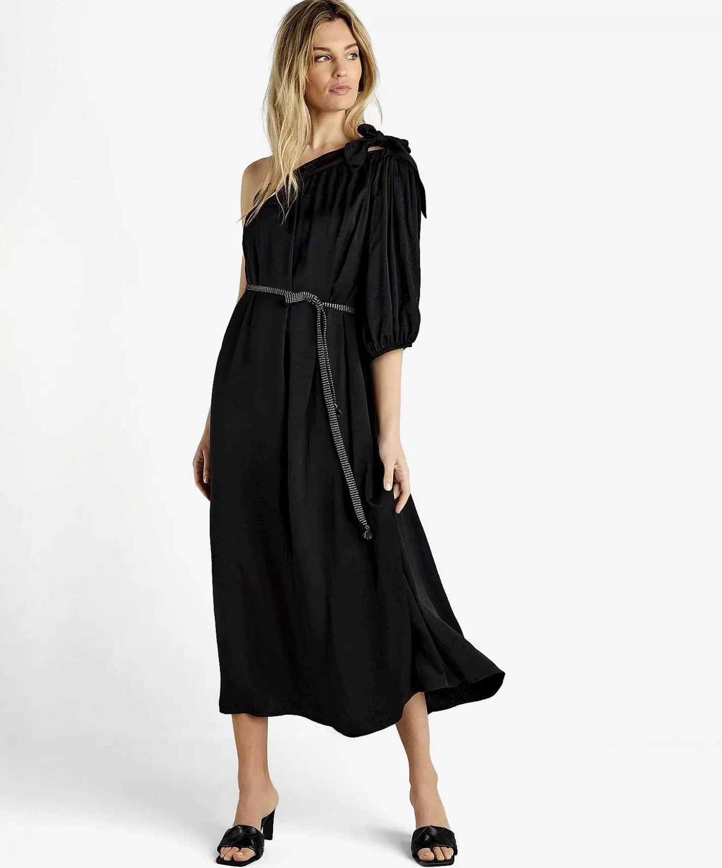 Summum Silky Jurk Off Shoulder Store