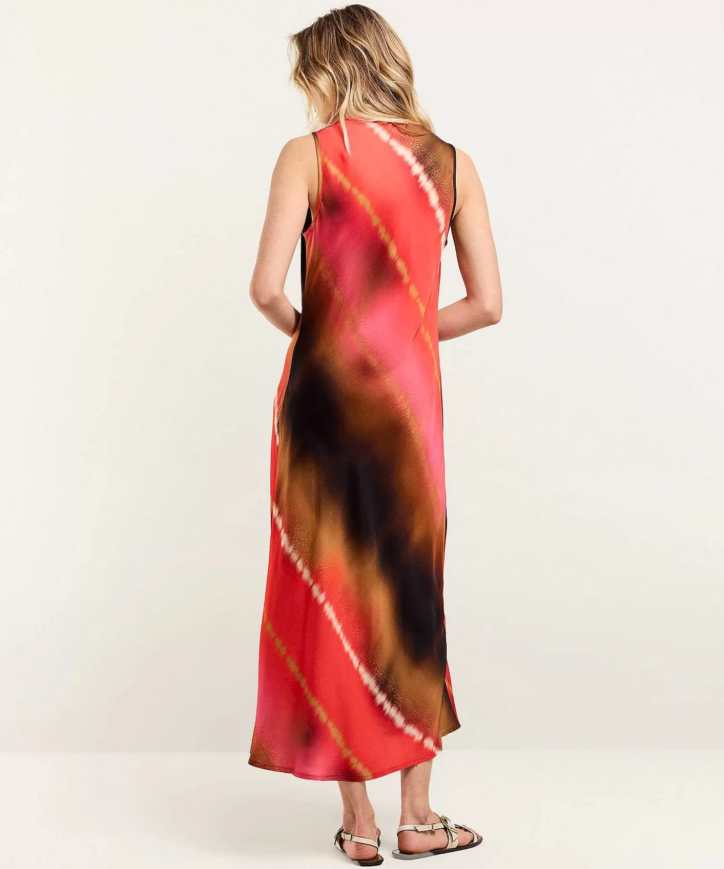 Summum Silky Jurk Tie-Dye Best Sale