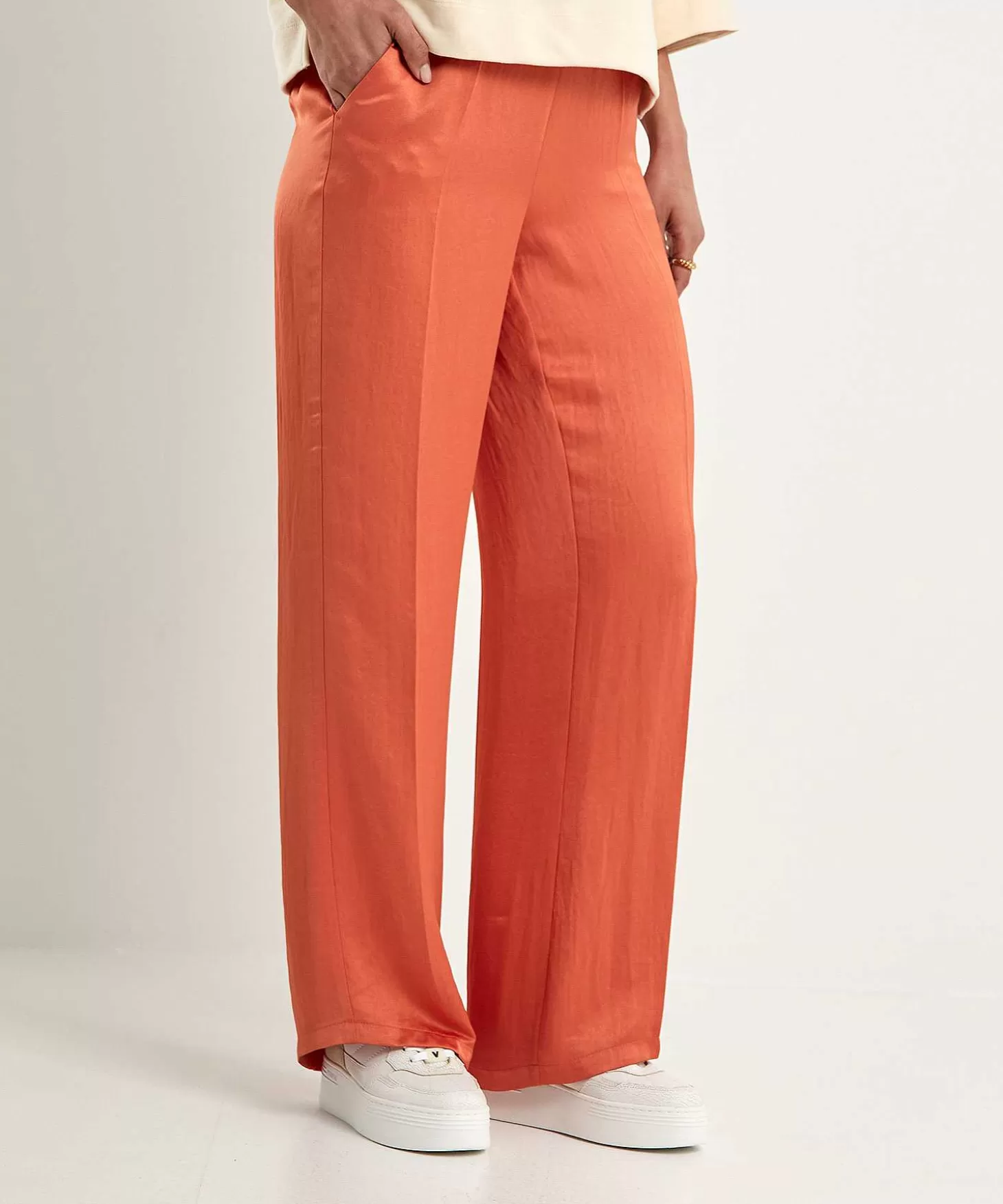 Summum Silky Wide Leg Broek Sale