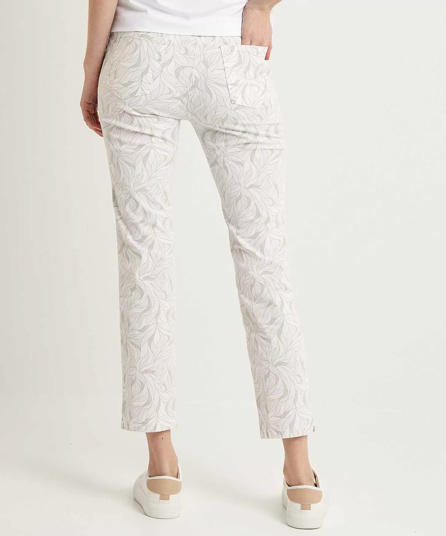 TONI Cropped Broek Print Be Loved Best Sale